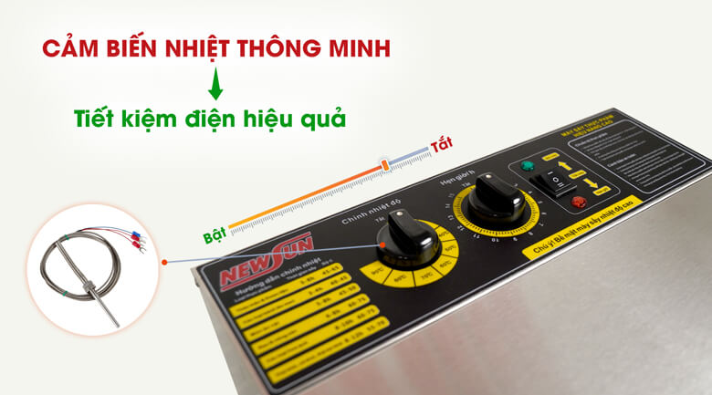 Cảm biến nhiệt độ thông minh, tiết kiệm điện năng đáng kể