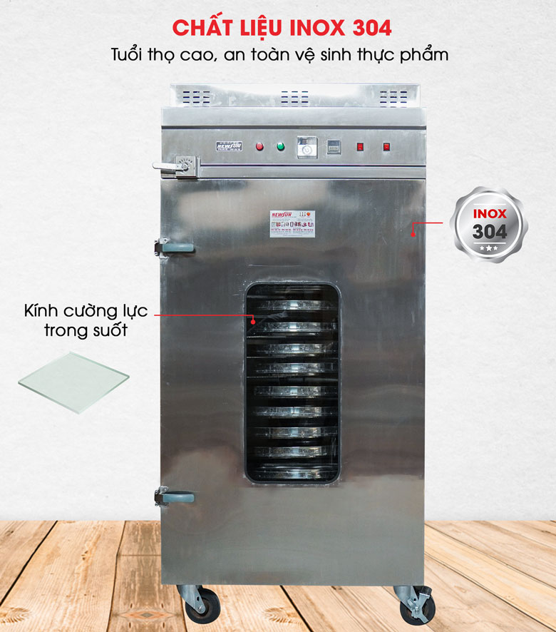 Chất liệu inox 304 siêu bền bỉ