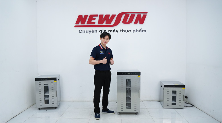 Thực tế máy sấy hoa quả SS-24H NEWSUN