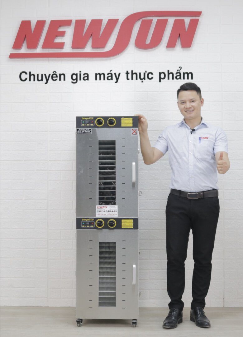 Hình ảnh thực tế máy sấy mít NEWSUN