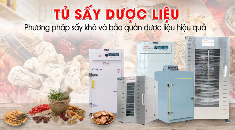 Tủ sấy dược liệu - Phương pháp sấy khô và bảo quản dược liệu hiệu quả