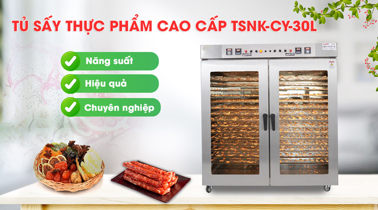 Tủ sấy thực phẩm cao cấp CY-30L