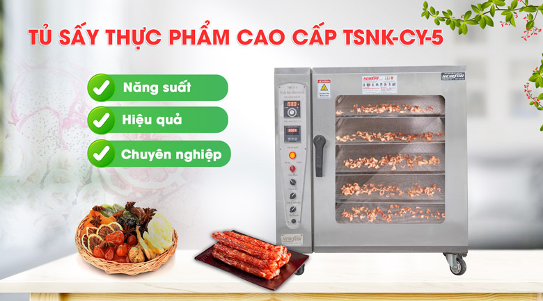 Máy sấy thực phẩm cao cấp CY-5 