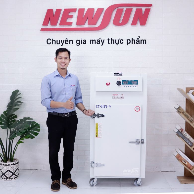 Hình ảnh thực tế máy sấy nông sản NEWSUN