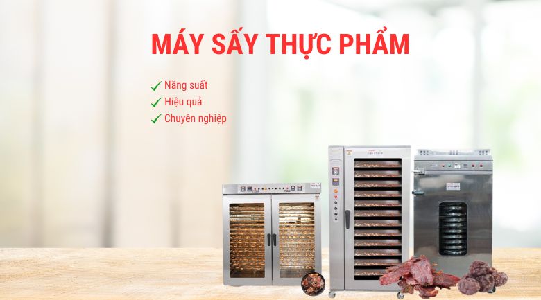 Máy sấy thực phẩm công nghiệp