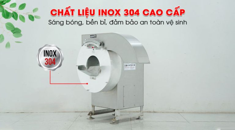 Chế tạo từ chất liệu inox 304 cao cấp sáng bóng, bền bỉ