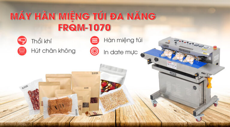 Máy hàn miệng túi Kunba FRQM-1070