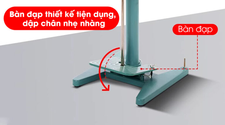 Bàn đạp thiết kế tiện dụng 