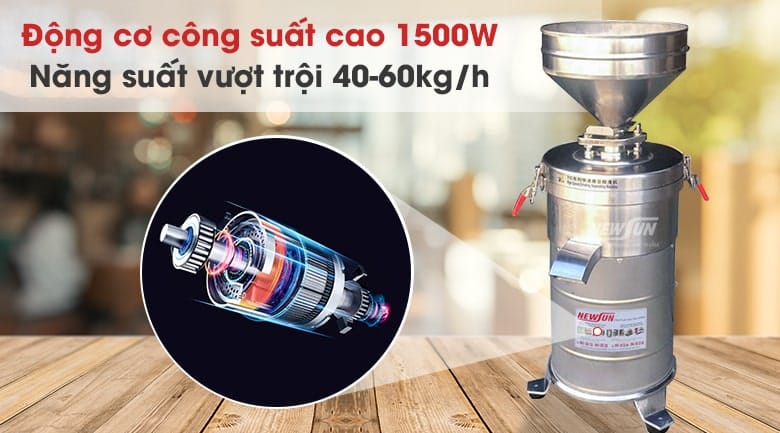  Động cơ công suất cao lên tới 1500kW cho năng suất vượt trội 