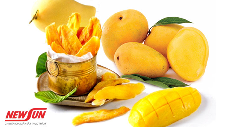 Thực phẩm sấy cung cấp chất xơ, xoài sấy