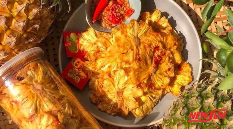 TOP 6 loại snack ăn kiêng từ trái cây sấy giúp giảm cân nhanh Snack ăn kiêng từ trái cây sấy, dứa sấy