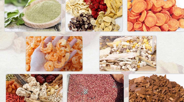 Máy sấy lạnh thực phẩm, độ đồng đều