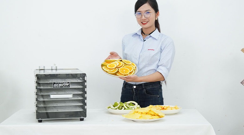 Máy sấy mứt mini 6 khay